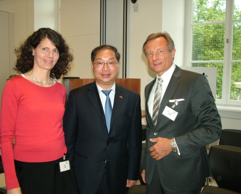 Dina Treu, Vizepräsidentin BM, Botschafter SHI, Dr. Yorck Otto